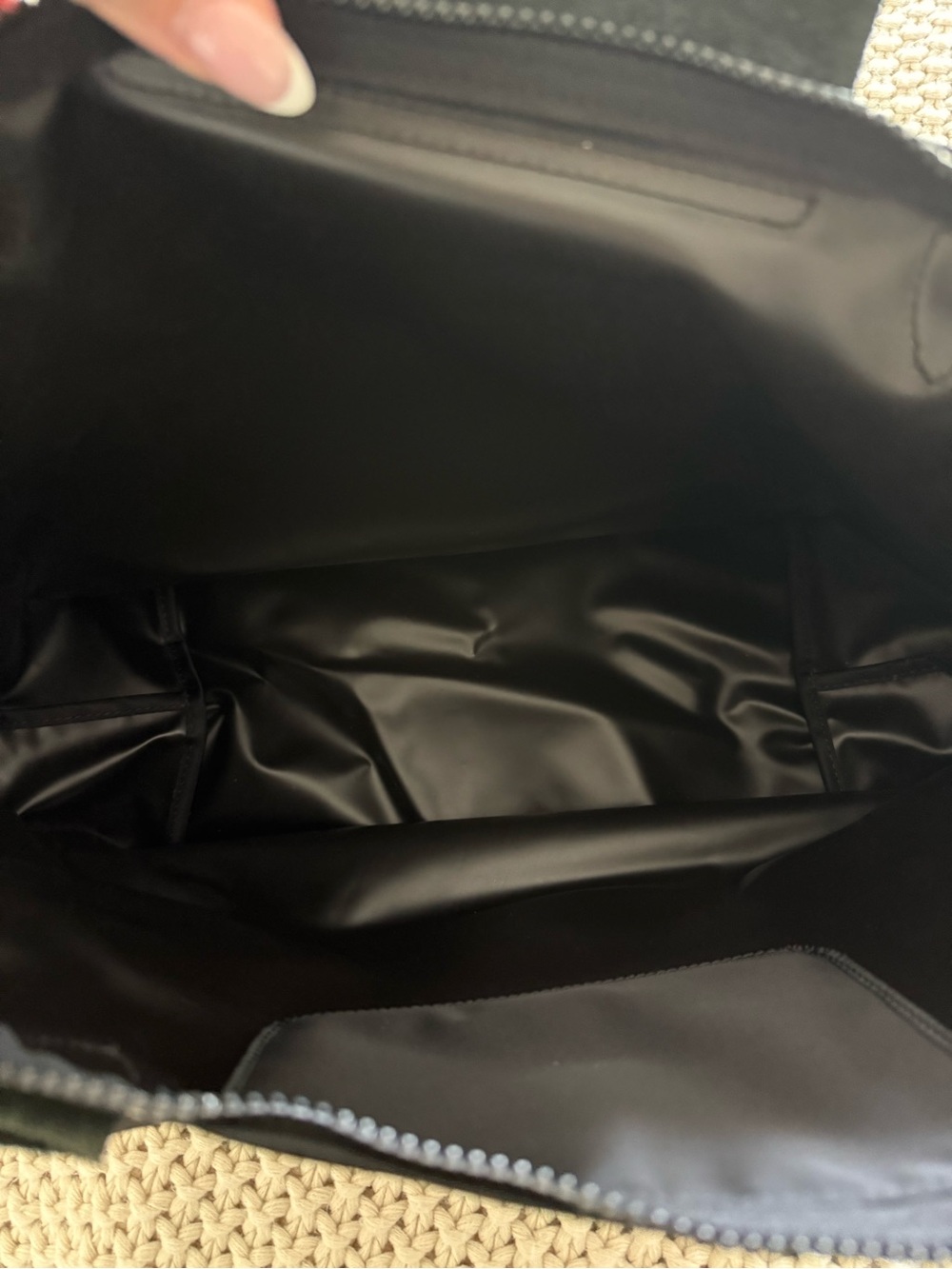 Longchamp Le Pliage Shoulder Bag — All Black - Picture 5 of 6